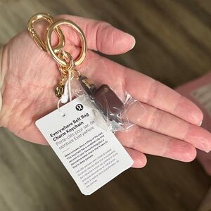 NWT Lululemon Everywhere Belt Bag Charm Keychain